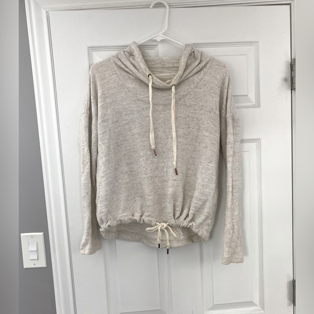 Cozy Gray Hooded Sweater